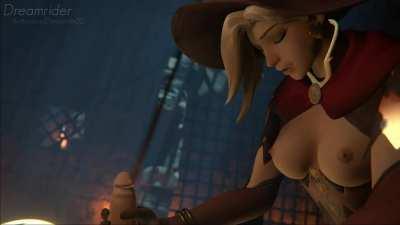 Witch Mercy caught her prey (Sound Update) (Dreamrider) [Overwatch]