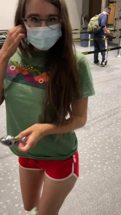 Airport security inspected my plug after this but quickly let me board my flight