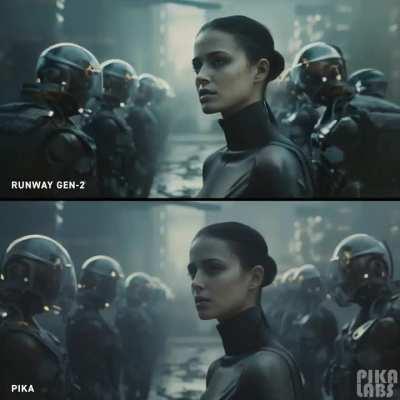 Running some tests of Gen-2 vs Pika for image-to-video. The potential of Runway is just astounding...