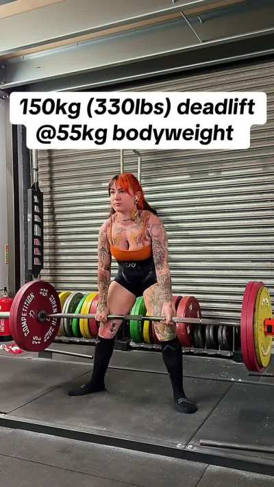150kg (330lbs) @55kg bodyweight! Finally hitting some juicy numbers again