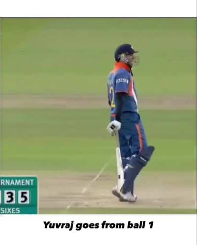 Greatest bat swing ever by Yuvraj Singh