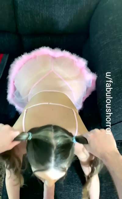 This is what pigtails are good for 