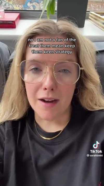 “why are they trying to have a conversation with me?”