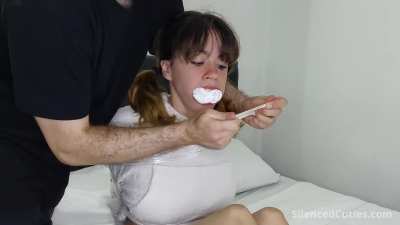 Mr. intruder, was it necessary for you to put my socks in my mouth?!