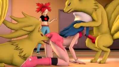 It seems Dawn isn't prepared yet to deal with Flannery's Gym.