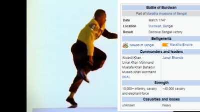 Alivardi Khan After Successfully Repelling 6 m*ratha Invasions In A Row: