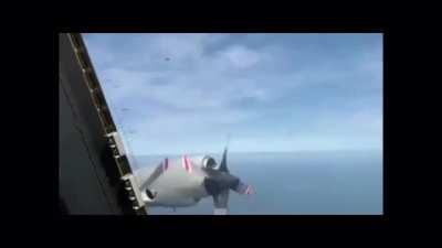 German navy pilot being a good sport about his russian escort [854x450]