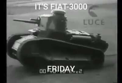 It's FIAT-3000 Friday lads !