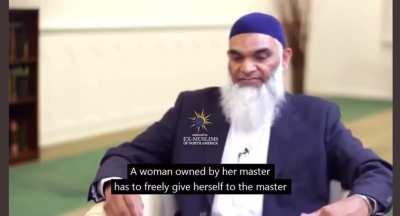 A Muslim father casually explains sex slavery in Islam to his daughter