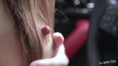 Do you think the neighbors saw us? 😬🥵🔥