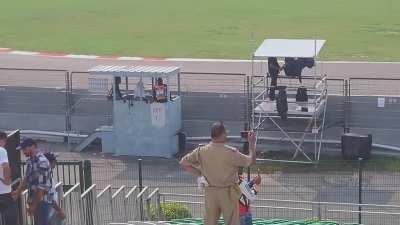 Even MotoGP racer can't escape our police.