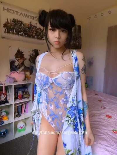 Finally found matching lingerie for my robe