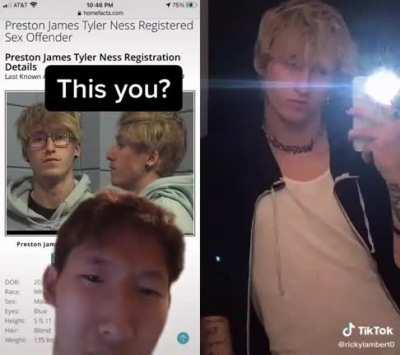 actually a sex offender