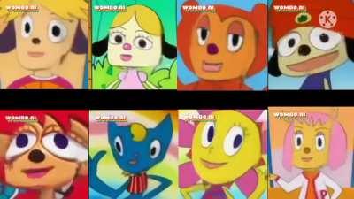 Parappa characthers singing Witch Doctor (DeepFake)