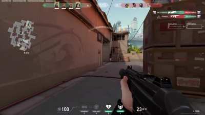 Enemies surrendered after my 4k clutch ( valorant )