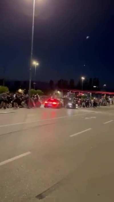 Car crash in Croatia