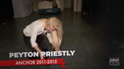 Peyton Priestly recently wished Naked News well and she still looks great! It's hard to believe she's been off the show for 9 years now