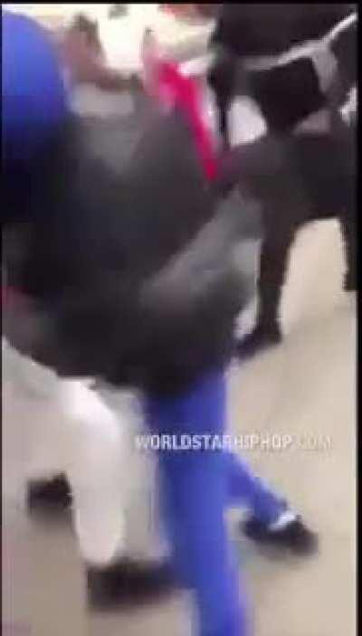 Brooklyn dudes stick up for kid getting bullied