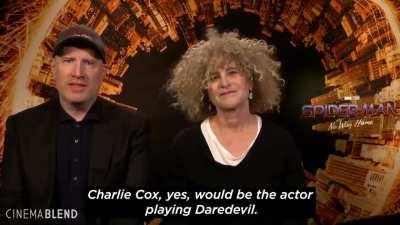 The video of Feige announcing Charlie's Return 😭