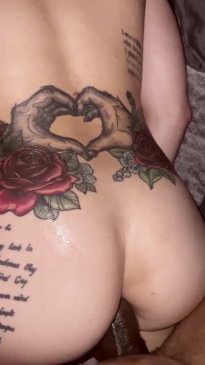 I’m proud of how well I take it in the ass