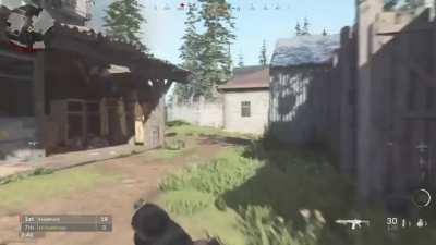 Sometimes my aim is... scary good