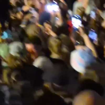 Glastonbury: First Song!