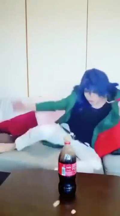 Not a good idea to do this indoors