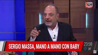 Baby cuenta que ahora va a votar a Massa luego de hartarse de militar anti K.