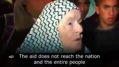 Why isn’t the media on sight where aid gets delivered?