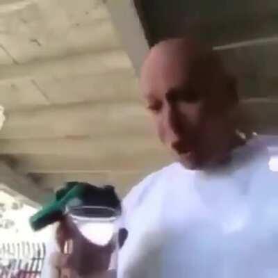 He tried to bong rip a Carolina Reaper