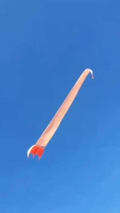 Child entangled and lifted off during kite festival. Rescued.