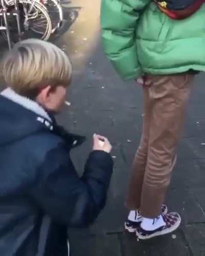 Dutch firework kids smh