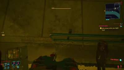 Creepy hologram glitch