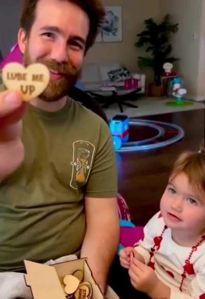 Valentine’s Day with the kids.