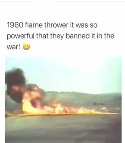 Well, I am glad that they were banned…