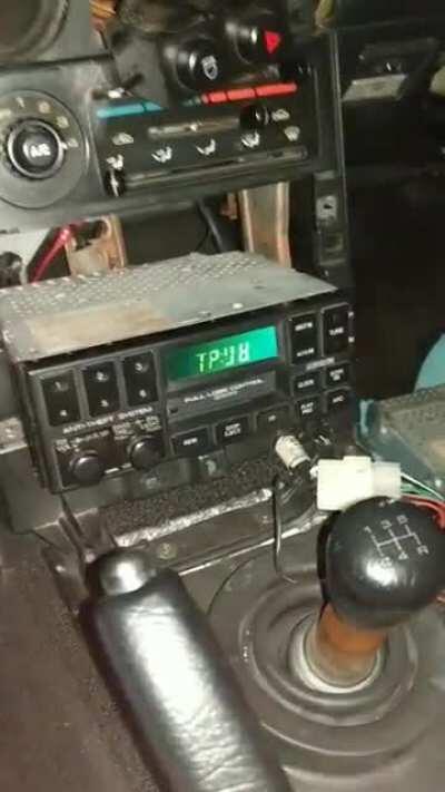 Something is wrong with my car's radio