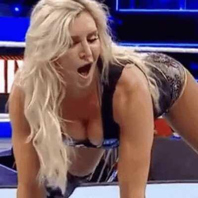 Charlotte Flair twerking and ready...