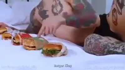 Thug fucks burgers 😲