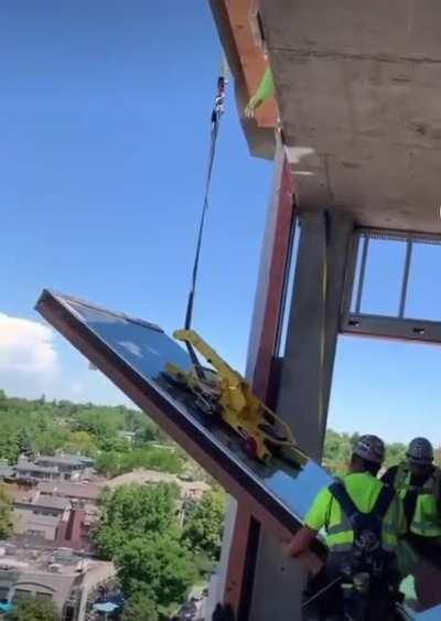 That’s going to be a pane to clean up