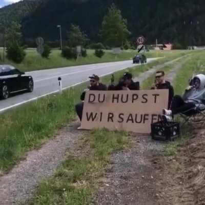 OK, wer von eich woa des?