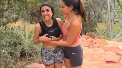 Just messing around on the trail