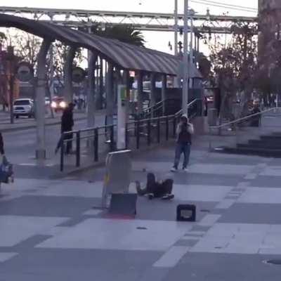 WCGW while attempting a skateboarding stunt ?