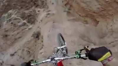 Backflip Over A 72 Foot Canyon - Kelly McGarry RBR 2013