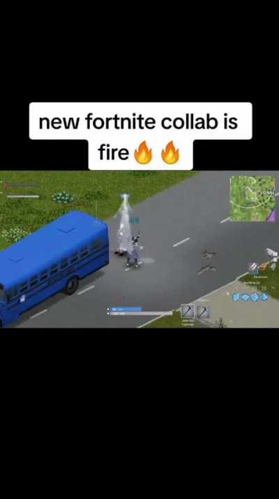Mew fortnite collab is 🔥
