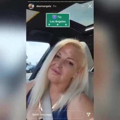 🎶'Cause I'm praying for rain. I'm praying for tidal waves. I wanna see the ground give way. I wanna watch it all go down🎶