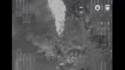 414th “Birds of Madyar” hit a Russian Motorcycle in the Pokrovsk Direction