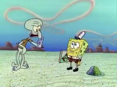 A whole entire spongebob episode for you on the house