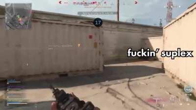 My buddy has been really enjoying the suplex assassination