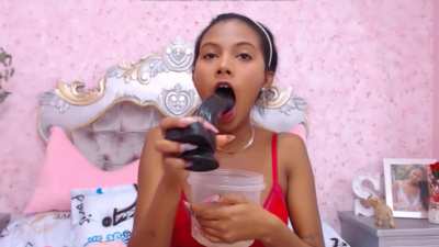 Latina rookie who have become studiously dirty!