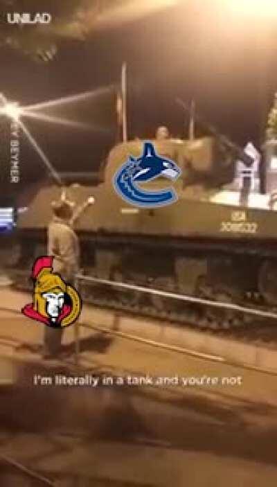 GET OUT OF THE TANK (Starring OTT & VAN)